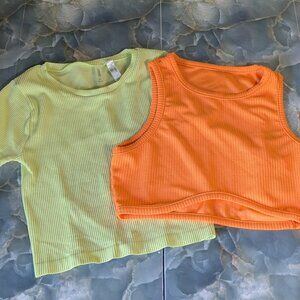 Crop Top Set: ANWND and Shein